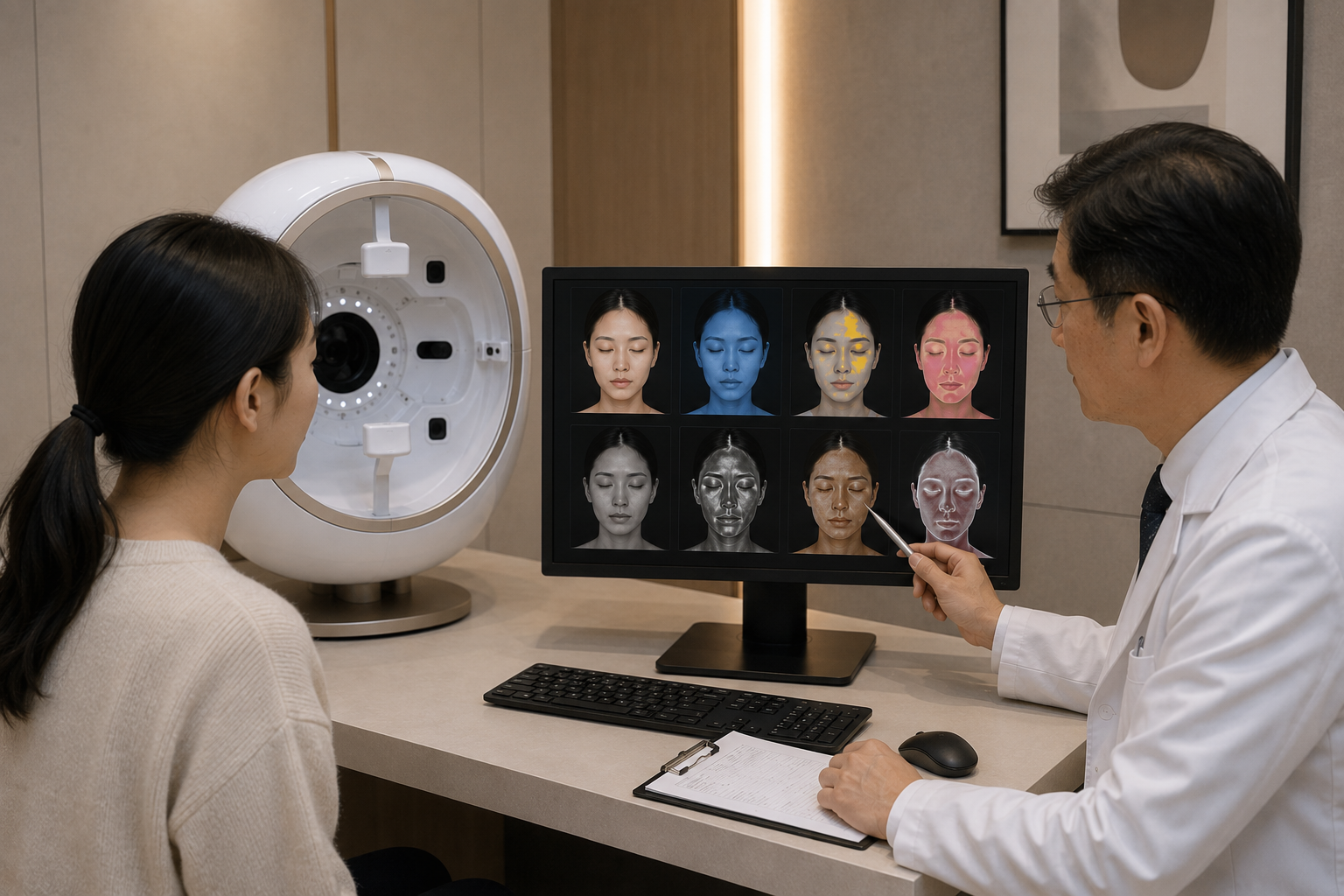 AI로 피부 MBTI 진단… 기린성형외과, ‘셀로직 AI 얼굴분석 시스템’ 구축 