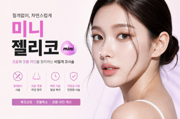 미니젤리코란? 복코·콧볼·코끝은 어떻게 달라질까 